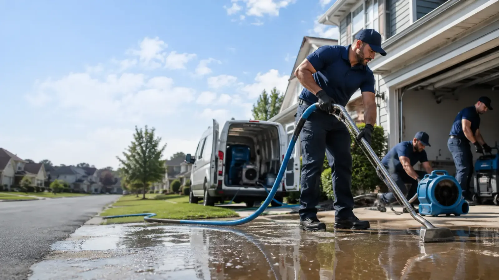 Flood Damage Restoration in Farmersville, IL